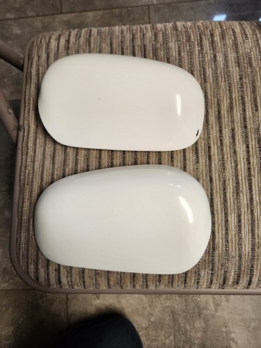 OEM Mirror Cover White Driver & Passenger Pair Crown Victoria Grand Marquis - Picture 6 of 9