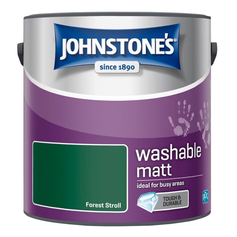 Johnstone's Washable Forest Stroll Matt Paint 2.5L - Image 3