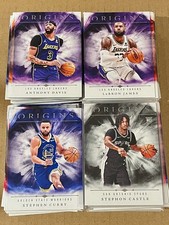 2024-25 NBA ORIGINS BASE SET STARS & ROOKIES WEMBANYAMA CURRY - PICK FROM LIST
