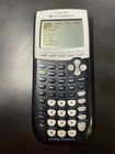 TI-84Plus Graphing Calc. w/School Property markings. Used Condition. Tested-100%