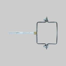 COLLARE PER PLUVIALE QUADRO 80x80 mm Tasselli Mini Collari Fissatubo (Pz.2)