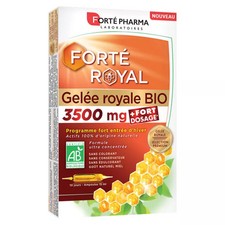 Forte Royal Gelée Royale Bio 3500 mg 10 ampoules
