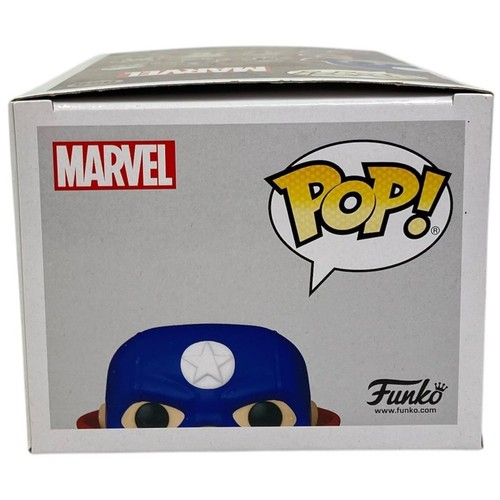 Funko Pop! Marvel Infinity Warps Soldier Supreme #858 Glow in the Dark - Bild 5 von 6