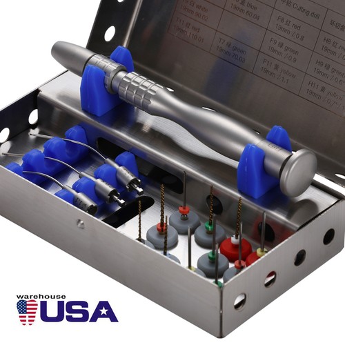Kit sistema rimozione endodontica estrattore lime rotte dentale strumenti canale radicolare endo - Foto 16 di 24