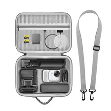 Carrying Case for Insta360 GO Ultra Shockproof Nylon Travel Storage Bag Box