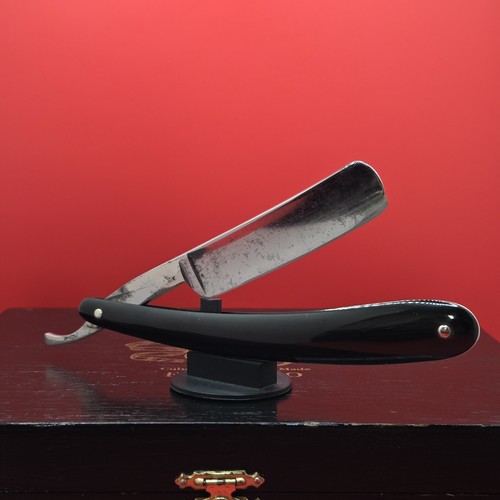 Vintage/Antique 6/8 John Williams. Sheffield Razor. Damascus Steel. Shave ready. - Picture 6 of 8