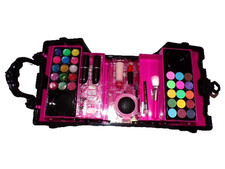 Hollyhi 52 Pcs Kids Girls Makeup Kit, Real Washable Cosmetic LB1 6 pcs missing