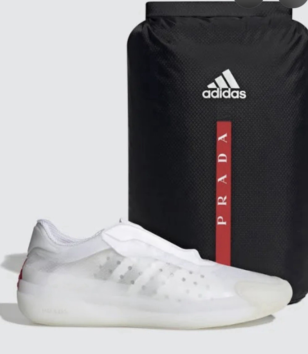 Size 7- adidas Prada x A+P Luna Rossa 21 Cloud White Authentic | eBay