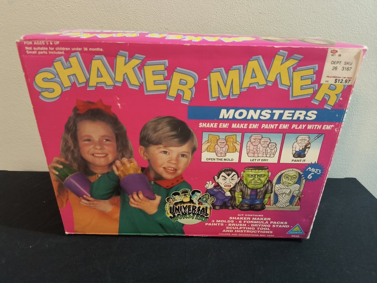 1992年製　Universal Monsters フランケンシュタイン Vintage Universal Monsters Shaker Maker 1992 Toymax Complete