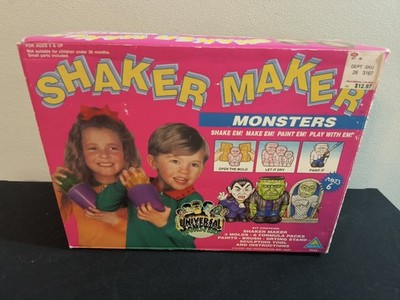 Vintage Universal Monsters Shaker Maker 1992 Toymax Complete