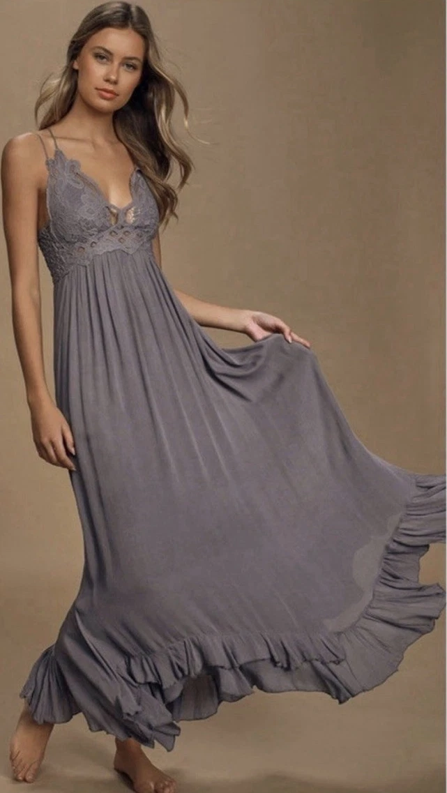 Gray Lace Maxi Dresses for Women for sale | eBay Gray Lace Maxi Dresses for Women for sale | eBay