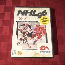 NHL 96 (Sega Genesis, EA SPORTS) Multiplayer, Updated Teams, Music