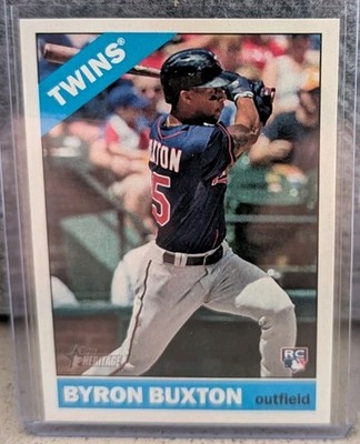 2015 Topps Heritage Byron Buxton #724 RC SP