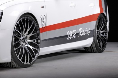 Cars 2013 rieger audi a4 b8 tuning wheel Art Print Poster 11x17