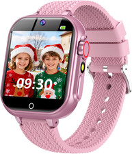 Kids Smart Watch for Girls Ages 5-12 - 32 Games, HD Touch Screen, Camera & Music