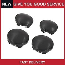 4 Pcs 60mm Dia 5 Clips Wheel Tyre Center Hub Caps Covers Protector for Car