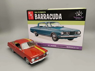 AMT 1:25 Scale Model Kit 1965 Plymouth Barracuda Craftsman Plus AMT1431