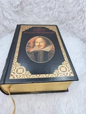 The Complete Works of William Shakespeare Leather Bound Barnes & Noble 1994