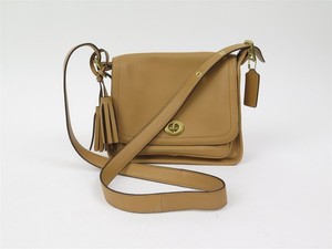 バッグ archive leather shoulder bag beige brown Archive Bag | eBay