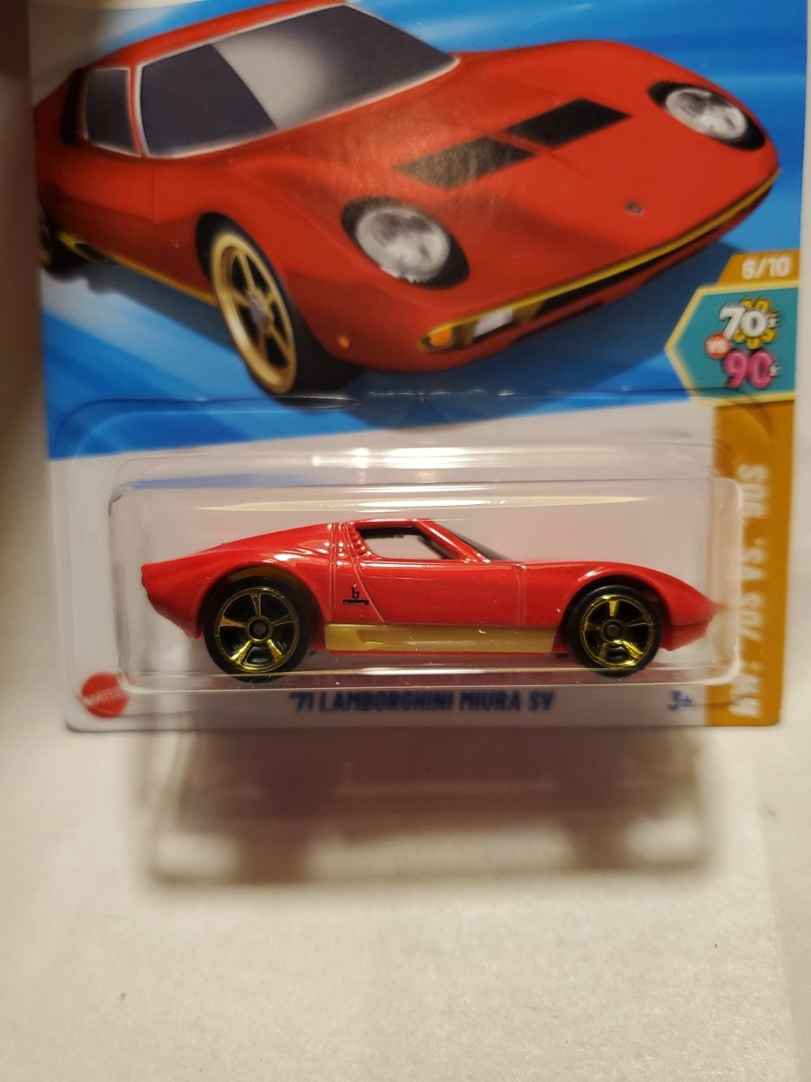 Hot Wheels 2025 '71 Lamborghini Miura SV # 78/250 HW: '70s