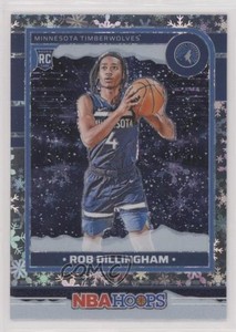 2024 Panini NBA Hoops Rookies Premium Winter Prizm Rob Dillingham #238 Rookie RC