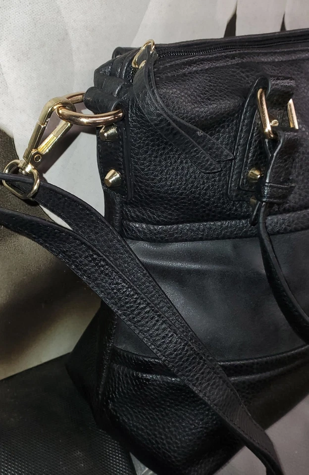 Bolso de Mano Jessica Simpson Malena Grande Perse Meteorito Guijarro Foto 4 de 4