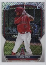 2023 Bowman Chrome Prospects Mega Box Mojo Refractor Nelson Rada #BCP-132 14tz