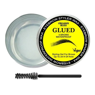 Augenbrauen formende Seife Styling Gel Wachs mit Pinsel Langanhaltendes Make-up Augenbrauen UK