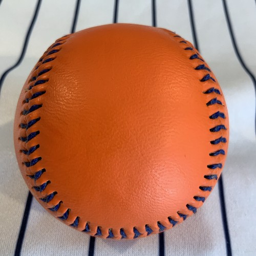 Ballon De Baseball Promo 76 – Orange Collection, Légèrement Usé