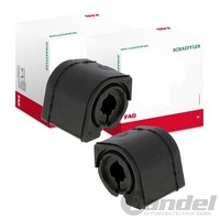 2X Schaeffler FAG Stabilager Gummilager Stabi Vorne Passend FüR CitroËN C2 C3