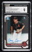 2022 Bowman Chrome Prospect Auto Gavin Conticello #CPA-GC CGC 9 Mint Auto