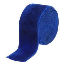 Velvet Ribbon Gift Wrapping 2 Inch x 5 Yard Navy Blue Single Face Velvet