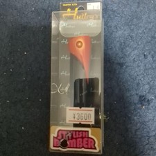 Smith Hutley's Stylish Bomber Orange Topwater Hard Lure Col.10 Used