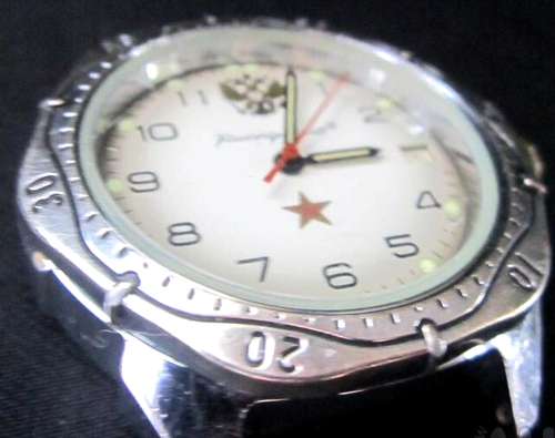 LEGENDARY RUSSIAN VINTAGE MENS WATCH VOSTOK KOMANDIRSKIYe MECHANICAL WORKING - Picture 12 of 16