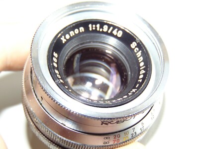 Objectif SCHNEIDER-Kreuznach Xenon 40mm f/1.9 pour ROBOT #3865825