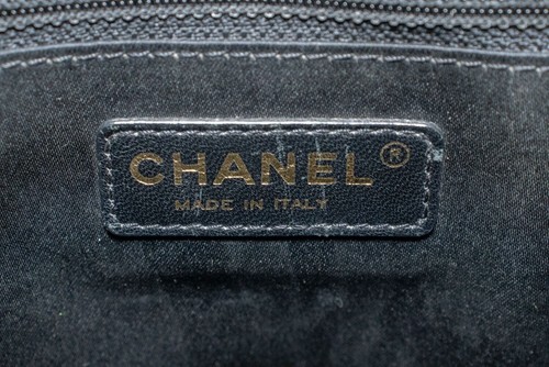 P67 CHANEL echt genarbtes Kalbsleder GST 13" Einkaufstasche Kette Schultertasche - Bild 15 von 17