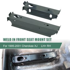 Lhrh For 1995-2001 Cherokee Xj Series Weld In Front Seat Mount Set Steel - Pair