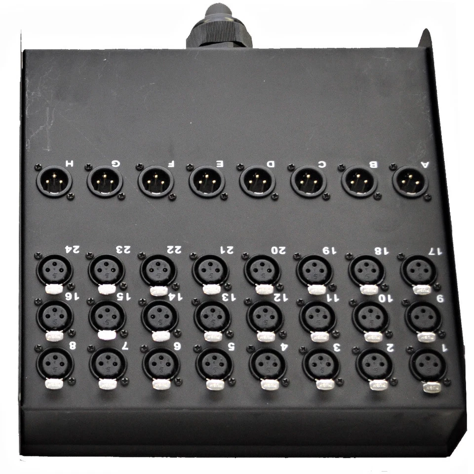 Seismic Audio 24x8 Channel XLR Low Profile Circuit Board Snake Cable - 100 Feet - Image 2 of 4