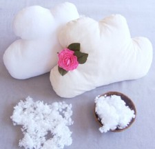 Kuschelkissen Dekokissen WOLKE 40x27 cm 🌺 Bezug 100% Baumwolle, Füllung Auswahl