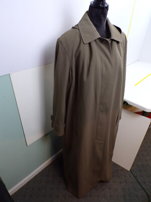 GALLERY WOMAN NWT Plus Sz Raincoat Summer/Winter  Removable Lining/ Hood Sz 18W