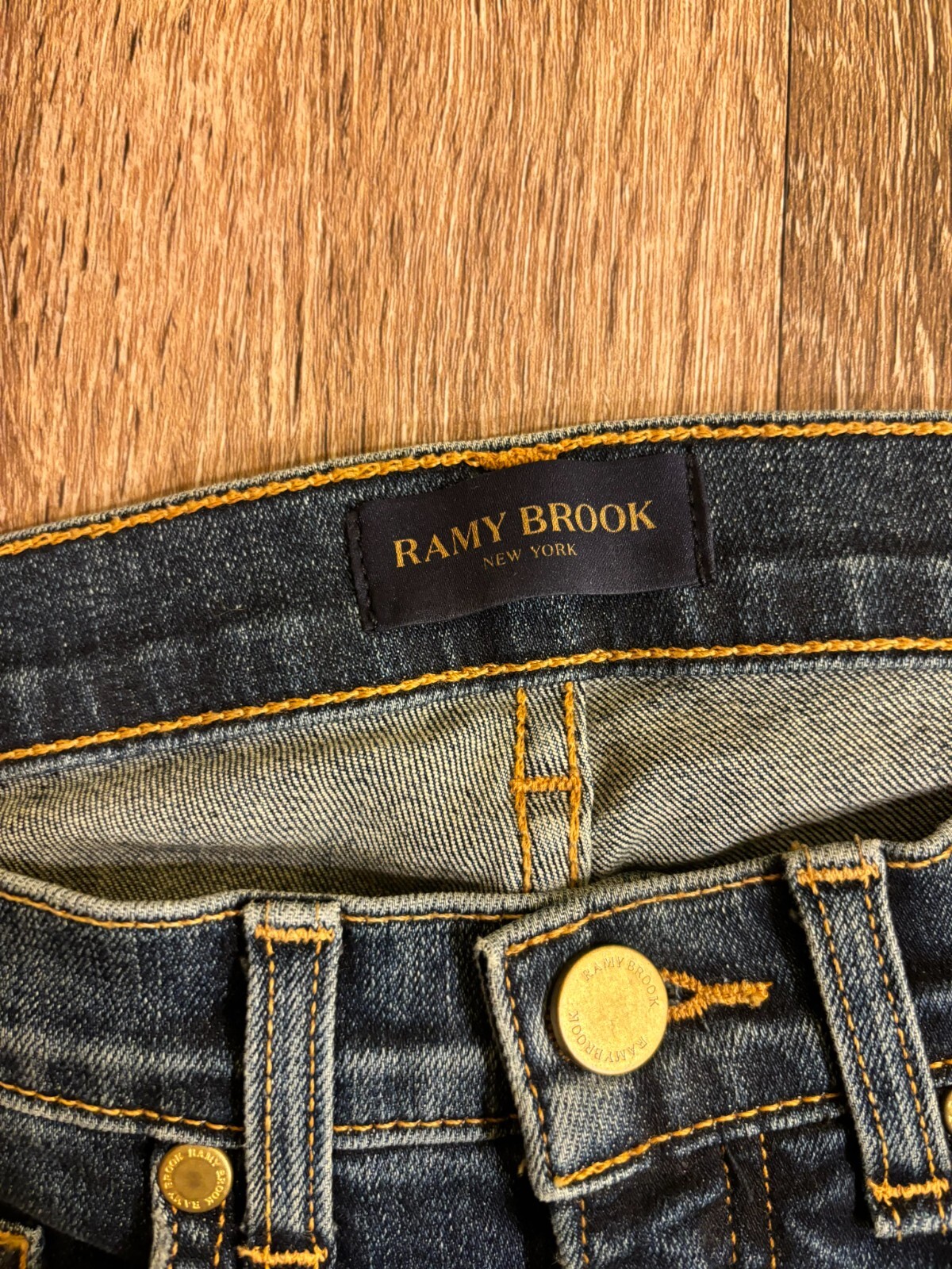 RAMY BROOK NAOMI SKINNY DISTRESSED SEQUIN JEANS Size 26 thumbnail 3