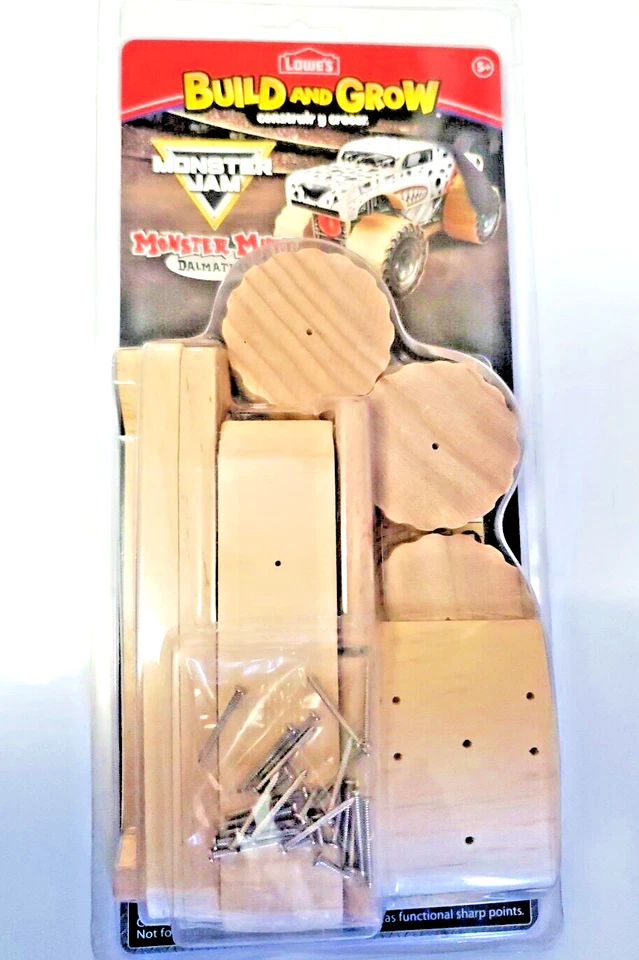 Lowes Build and Grow Monster Jam, Monster Mutt Dálmata. Precintado en paquete original Foto 2 de 4