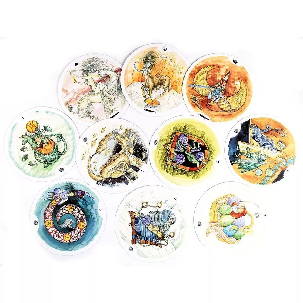 Circle Of Life Tarot: A 78 Cards Deck English Fortune Circle Of Life Tarot: A 78 Cards Deck English Fortune