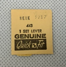 Quick Fit For Seiko 383 700 Setting Lever Watch Part