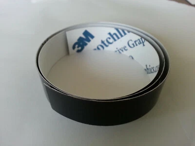 High Visibility Self Adhesive 3M Scotchlite 580 680 Black Reflective Bike Tape