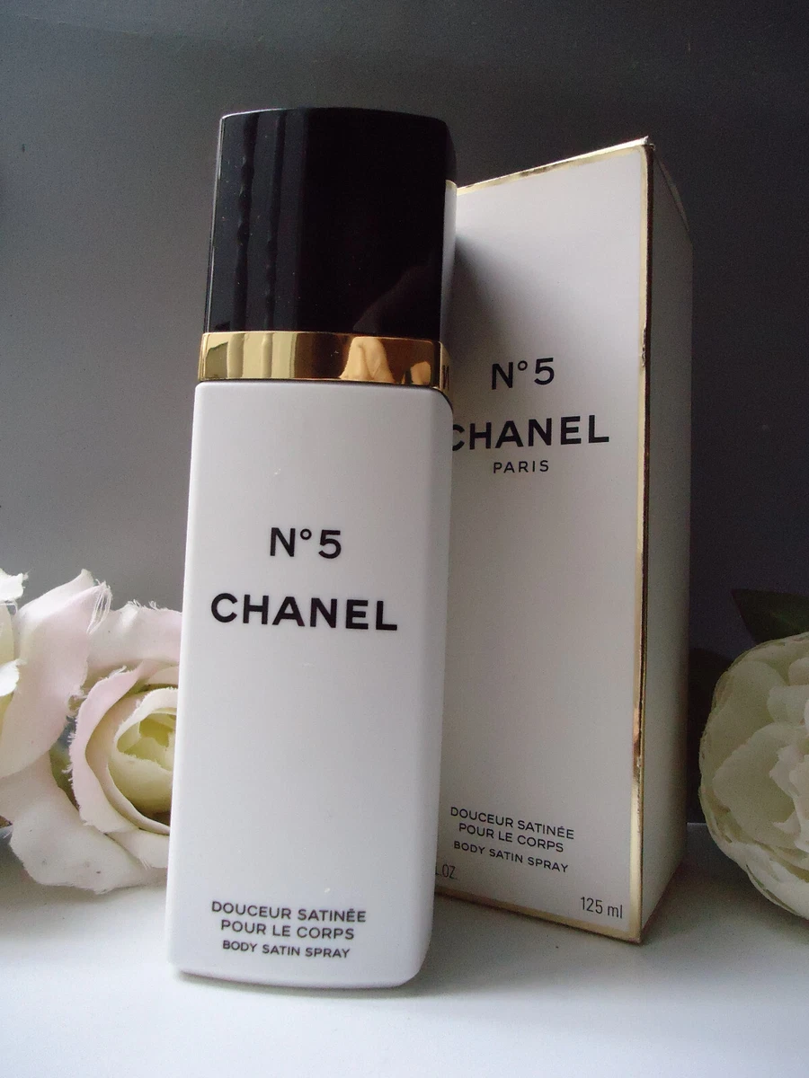 CHANEL No5 BODY SATIN SPRAY Fabulous & Incredibly Rare 110ml of 125ml  Marked Box