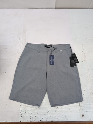 Travis Mathew Men's 10.5'' Beck Golf Shorts Size 32 Light Grey  AM6