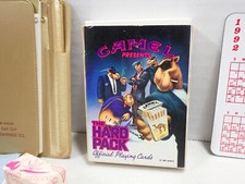 Joe Camel Cigarettes Deck Playing Cards The Hard Pack 1991 OPENED NEVER USED