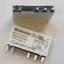 5PCS New WEIDMULLER RSS113012 4061610000 Power Relay 12VDC 6A 250V 5Pin