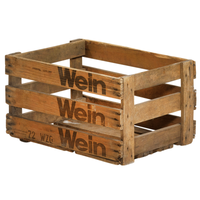 Weinkiste Original Holzkiste Obstkiste GemüSekiste Deko-Weinkiste 46X31Cm Holz